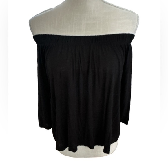 J Story 3/4 sleeve off the shoulder top Size S​ - Picture 2 of 5